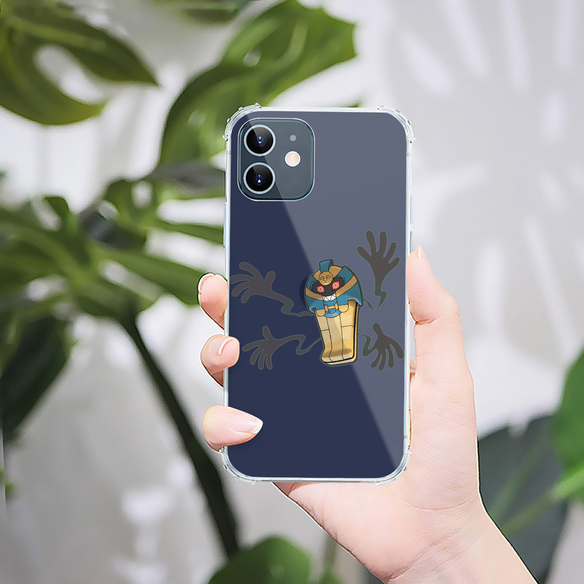 （画像用） ポケットモンスター Pokémon 【iPhone 12シリーズ対応】透明スマホケース（クリアソフトケース）